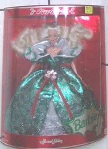 1995 Happy Holidays Barbie - Picture 1 of 1
