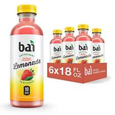 Bai Flavored Water, São Paulo Strawberry Lemonade, Antioxidant Infused Drinks