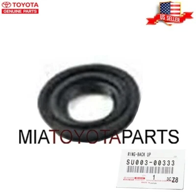 Junta tórica de respaldo inyector de combustible genuino Toyota GT-86 FR-S Subaru BRZ OE SU003-00333 Foto 1 de 4