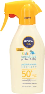 protezione solare spray kids sensitive nivea sun con spf 50+ - 300 ml - Imagen 1 de 1