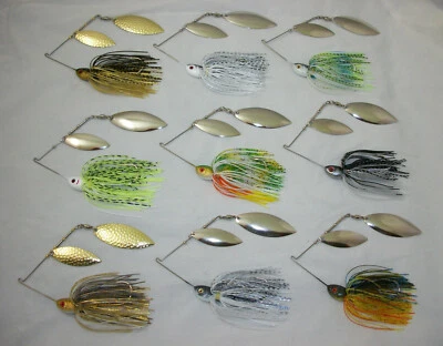 spinnerbait city BAIT FISH spinnerbaits 1/2 oz. choose from 9 different colors