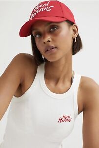 H&M Hotel Hennes Coachella Red Hat Size M-L
