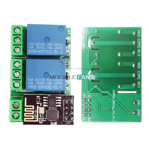 ESP8266 ESP-01/01S DC 5V Dual Channel Wireless WIFI Relay Module Smart Home - Picture 1 of 7