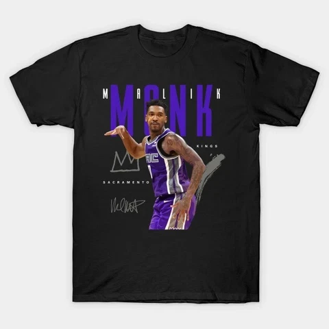 Malik Monk Sacramento Kings Basketball Player Funny Unisex T-Shirt Gift For Fan Cover