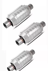 For All Cadillac Car Catalytic Converter Full Set 3 Pcs Elegant Yet Durable - Picture 1 of 7