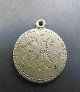 COLGANTE FICHA DE AMOR - MONEDA DE DIEZ CENTAVOS SENTADA DE MÁS DE 1886 - Imagen 1 de 2