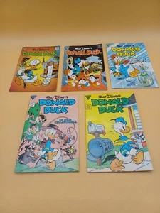 Walt Disney's Donald Duck 5 Comic Lot Gladstone 250 252 253 254 255 see pics* - Picture 1 of 12