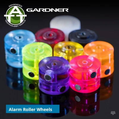Gardner ATTs / Underlit Bite Alarm 2, 4 & 6 Magnet Roller Wheels - Carp Fishing — 第 1/4 张图片
