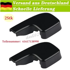 2x Scheibenwischerarm Abdeckung Kappe Abdeckkappe Deckel Für BMW BMW 3er E90 E92 - Imagen 1 de 7