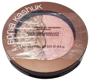 Sonia Kashuk Glow #53 Chic Luminosity Bronzer / Blush Duo Discontinued Sealed - Picture 1 of 3