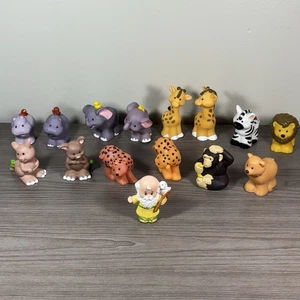 Lotto 14 figurine Fisher Price Little People Arca di Noè più Noè - Foto 1 di 9