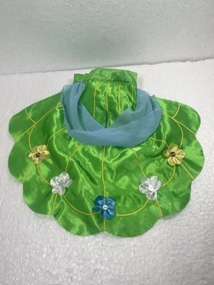 Capa Build a Bear My Little Pony Fluttershy Gala Verde Azul Flores Foto 1 de 3