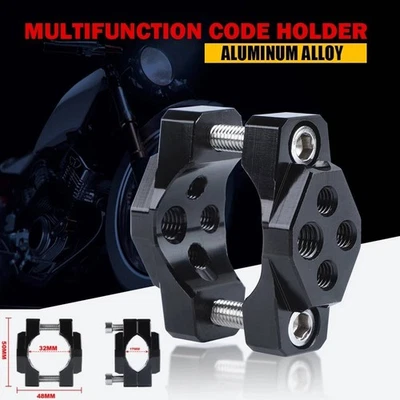 17-32mm Motorcycle Handlebar Bumper Mount Bracket Clamp For LED Spot Fog Light - Image 1 of 4