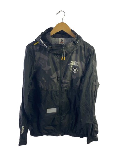 A BATHING APE (BAPE) Giacca AAPE BY A BATHING APE nera M usata