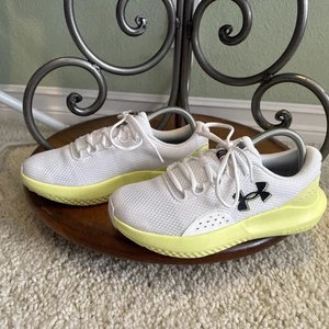Under Armour Damenschuhe UA W Surge weiß & fluoreszierend gelb Athleisure 9 - Bild 1 von 6