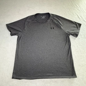 Under Armour The Tech Tee Herren XL Kurzarm Rundhals grau - Bild 1 von 5