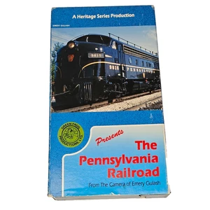 Pennsylvania Railroad VHS Kamera von Emery Gulash grüner Frosch Vintage PRR Filmmaterial - Bild 1 von 2