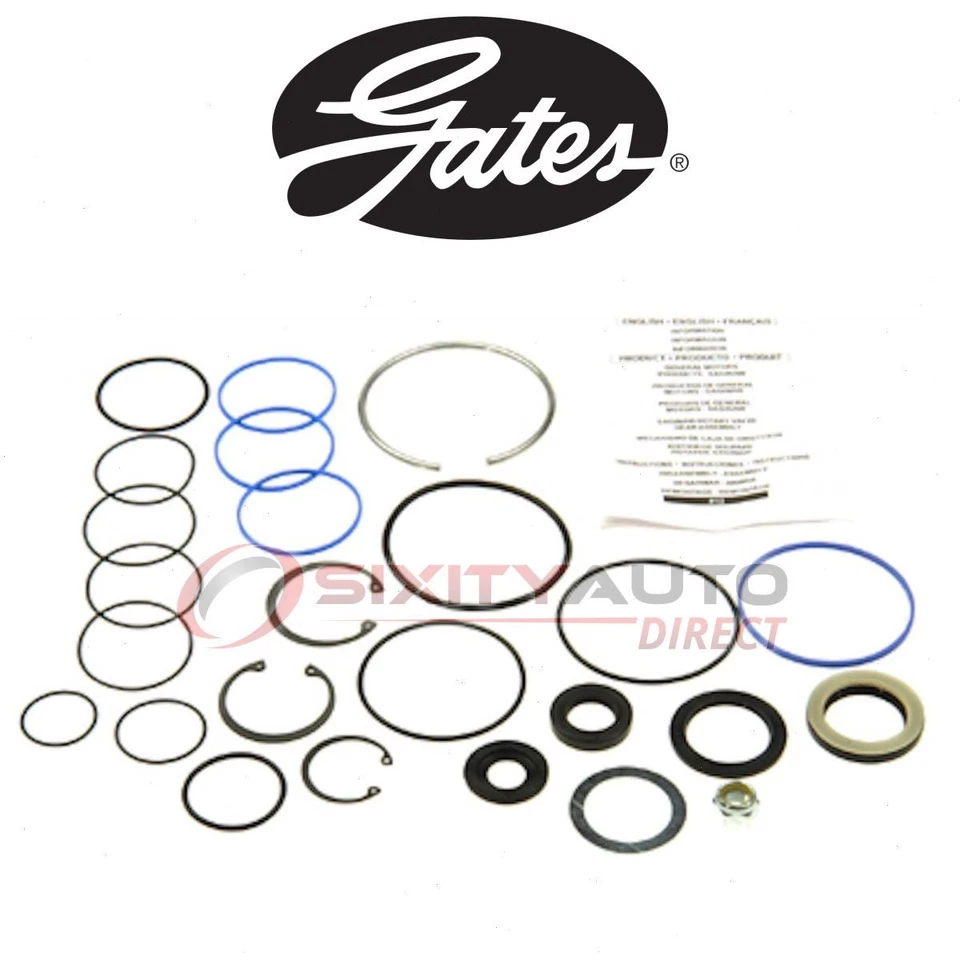 Gates Steering Gear Seal Kit for 1991-1996 Chevrolet Caprice 4.3L V6 5.7L iz - Image 1 of 4