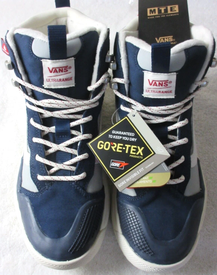 Vans Mujer UltraRange Exo Hi MTE-2 Botas Vestido Azul Tiro Alto Talla 8.5 Nuevo en Caja Foto 1 de 4