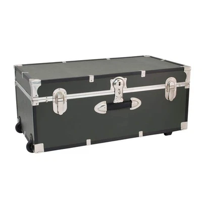 Seward Trunk Seward Explorer 30 in. Trunk with Wheels & Lock, Olive - Image 1 of 4