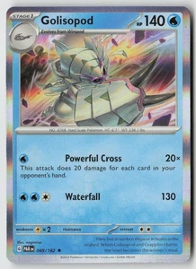 Golisopod - 049/182 - SV04: Paradox Rift Holofoil- PTCG - Picture 1 of 2