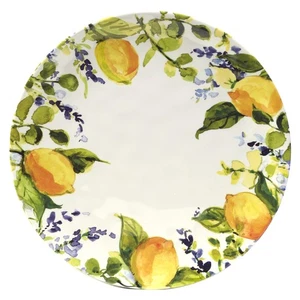 Certified International Lemon Zest Melamine Dinner Plate, 11-inches Diameter - Picture 1 of 1