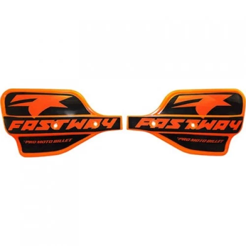 Fastway F.I.T. Version 3 Handguards with Shields 1 1/8" Bars Orange/Orange Foto 1 de 1