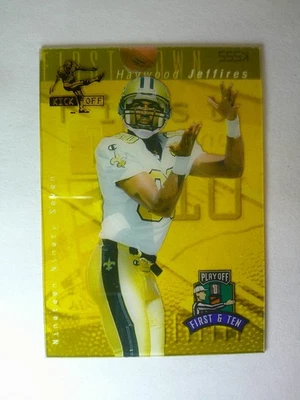1997 Playoff First & Ten - Haywood Jeffires #222 - MINT - PACK FRESH 🔥 - Image 1 of 2