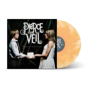 Pierce The Veil SELFISH MACHINES LP Ultra Clear & Neon Orange Cloudy PRESALE/250 - Picture 1 of 7