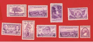 #772 /784 MNH OG 1935-36 commemoratives complete Free S/H - Picture 1 of 1