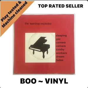 The Teardrop Explodes Sleeping Gas   Rare 7" Vinyl Picture Cover VG+ / VG+ - Imagen 1 de 6