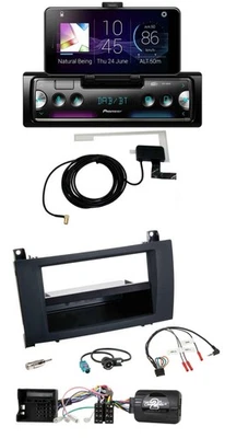 Pioneer DAB Bluetooth Lenkrad USB Autoradio für Mercedes SLK R171 2004-2011 - Bild 1 von 4