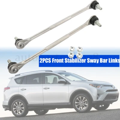 Set of 2 For Toyota Prius Lexus CT200h 1.8L l4 Front Stabilizer Sway Bar Link US - Image 1 of 4