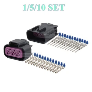 12 Pin Delphi Metri-Pack GT150-Series Male/Female Sealed Connector Plug Kit New - Picture 1 of 6