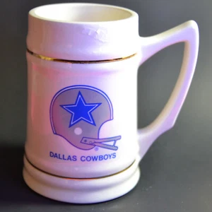 Dallas Cowboys Vintage, NFL Stein Mug Tankard NFL .5L - Picture 1 of 1