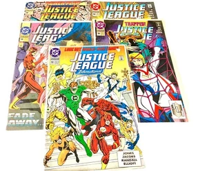 Justice League Intern (DC Comics) 1993 lot of (5) issues ~ mixed titles/series - Picture 1 of 4