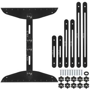 Stair Tread Template Tool 9"-54" Adjustable Length Stair Measuring Tool Jig - Picture 1 of 8