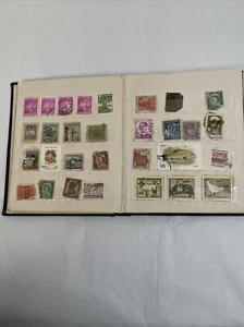 Lotto Francobolli Collezione Nonno Paesi Assortiti Anni Condizioni Libro - Foto 1 di 15