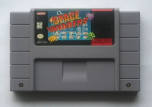 Space Invaders (Super Nintendo Entertainment System, 1997) SNES Tested - Picture 1 of 3