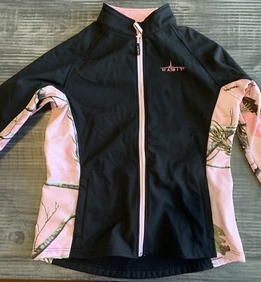 Habit Jacket Realtree Black Pink Camo Womens Small - Image 1 of 4