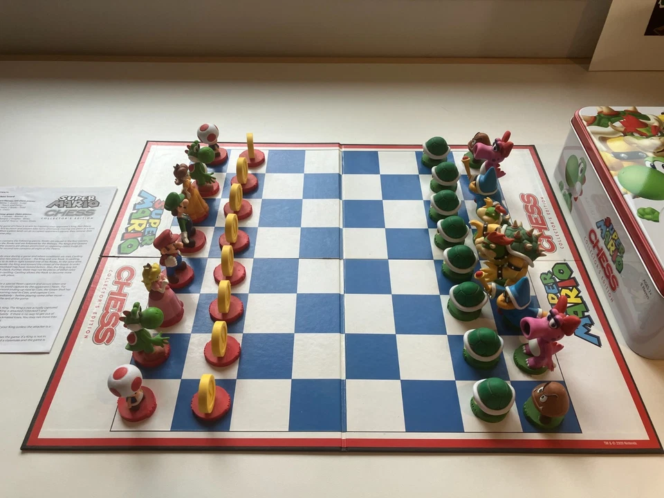 Nintendo Super Mario Chess Collector's Edition Complete - Image 1 of 4