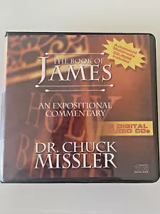 Dr Chuck Missler The Books of JAMES An Expositional Commentary Bible 8 CD set - Picture 1 of 2
