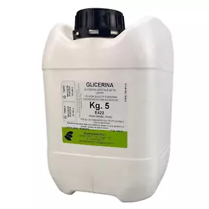 GLICERINA VEGETALE 99,7% KG. 5 IN TANICA - QUALITA' FU - FOOD - Foto 1 di 1