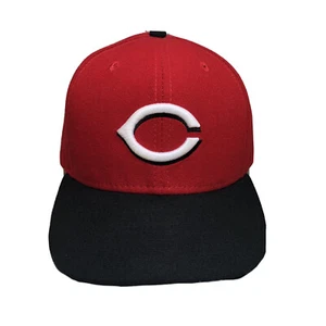 New Era 59Fifty MLB Cap Cincinnati Reds On Field Fitted Road Hat Red Size 7 5/8 - Picture 1 of 11
