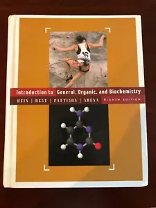 Introduction to General, Organic, and Biochemistry by Scott Pattison, Susan... - Picture 1 of 3