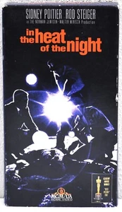 IN THE HEAT OF THE NIGHT Sidney Poitier, Rod Steiger 1967 VHS - Picture 1 of 4