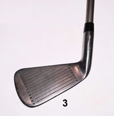 Vintage PowerBilt TPS USA Irons RH Carbon Fiber 3-SW - Image 1 of 4