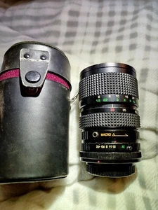 Quantaray Auto Zoom 28-80MM f1:3.5-4.5 Macro Lens w/Case - Picture 1 of 5