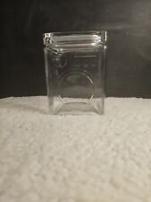 Vintage Retro Glass Kitschy Washing Machine Speaker Canister Candy Container