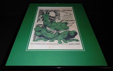 Thor 1985 Thunder Frog Framed 16x20 Poster Display Official Repro